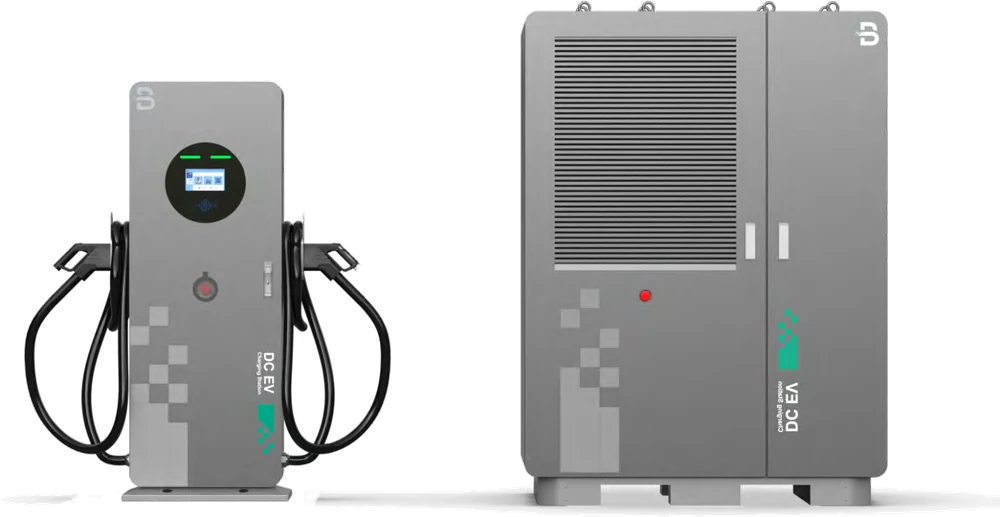 Sistema split 600 kW · 5 terminales · 10 conectores